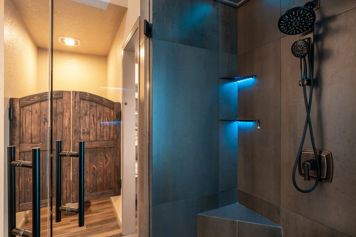 WARM KITCHEN AND MASTER BATHROOM RENOVATION — AFTER