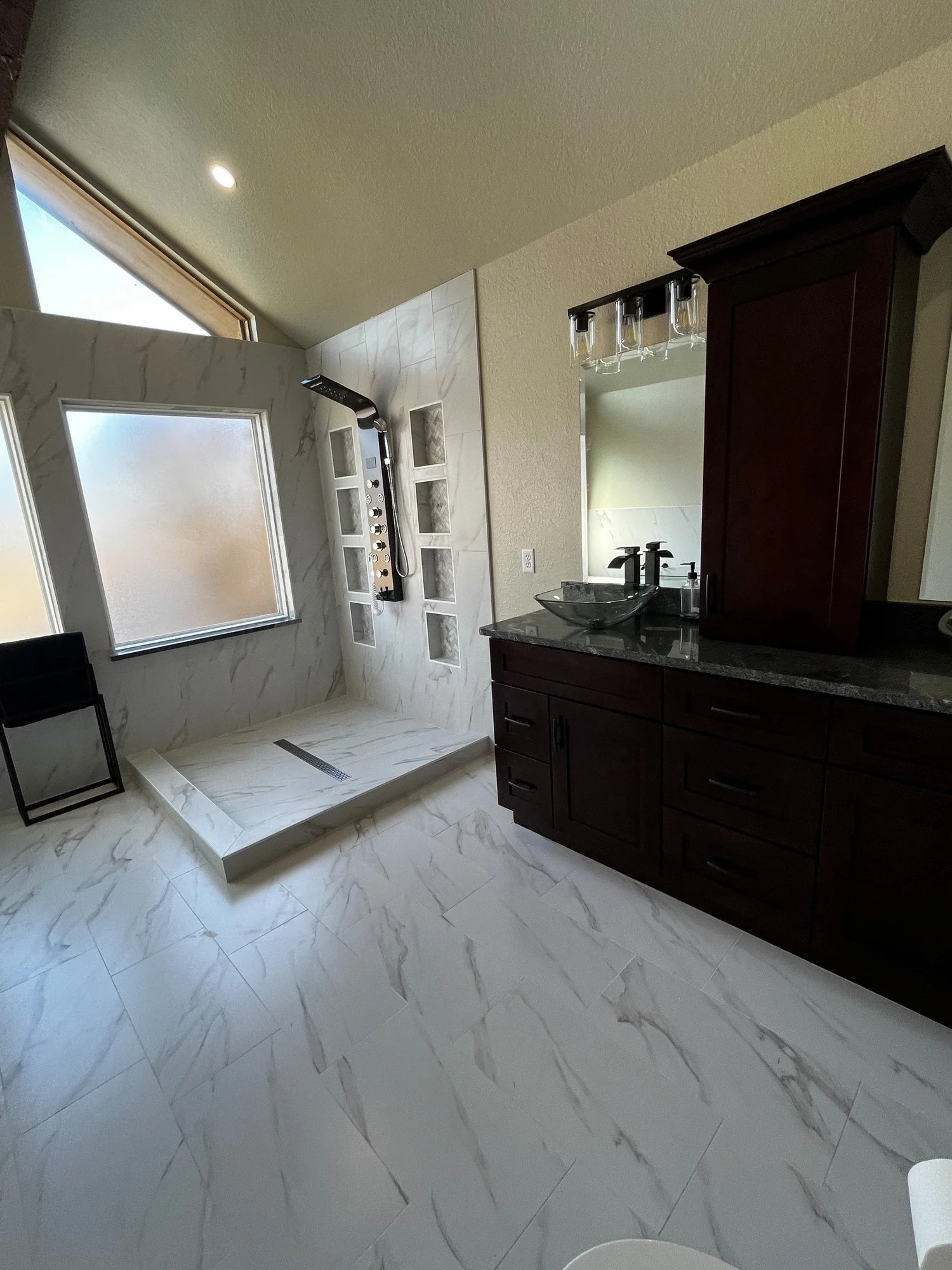 LUSTROUS FULL BATHROOM REMODEL