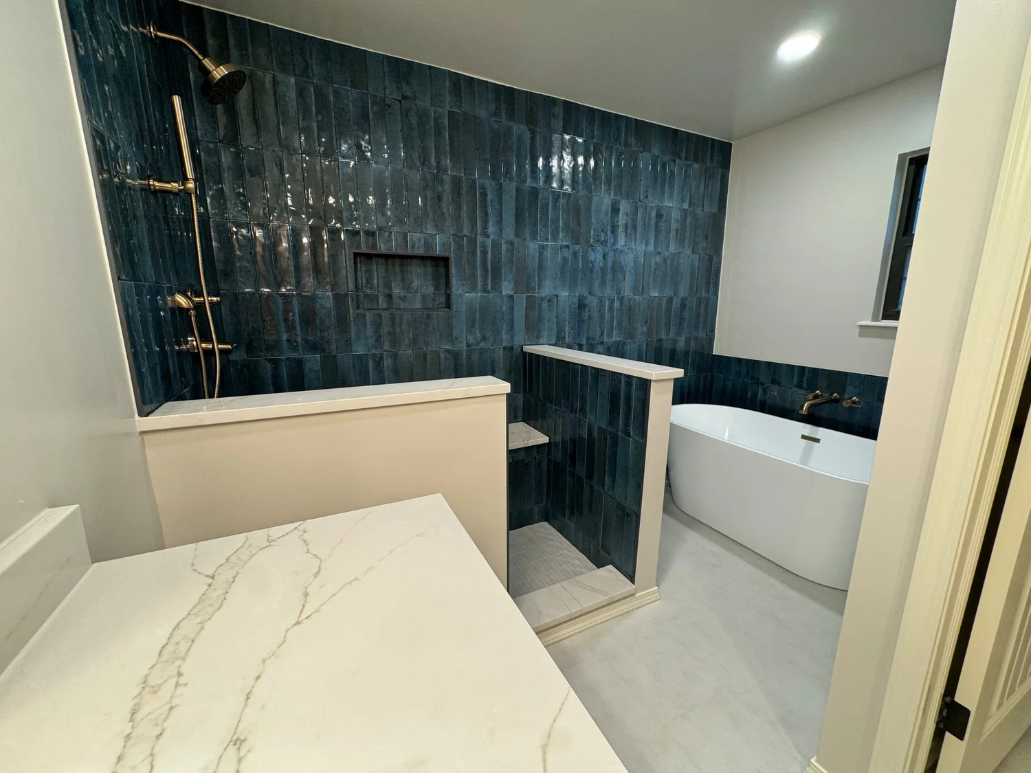 LUSTROUS FULL BATHROOM REMODEL